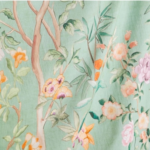 🪷{PRICE FIRM} UO Freya Tapestry ~ Green - Picture 4 of 9